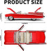 Cadillac Eldorado 1959 Convertible 1:24 Scale Classic Car Model – Red Vintage Diecast Collectible