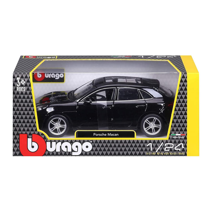 BBURAGO #18-91114CO 1:24 PORSCHE MACAN TURBO ELECTRIC DIECAST MODEL