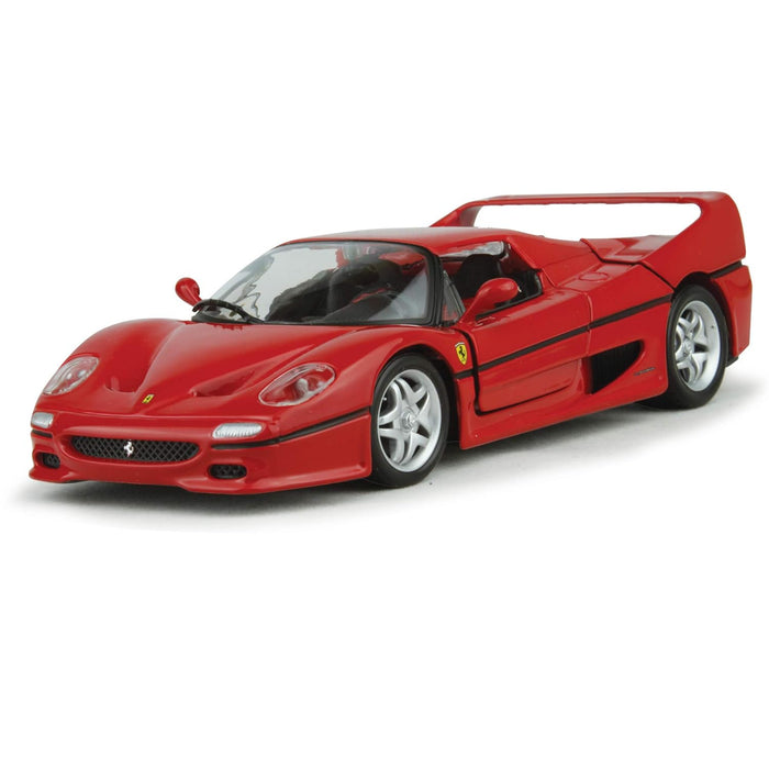 BBURAGO BURAGO FERRARI F50 1/64 SCALE DIECAST (RED)