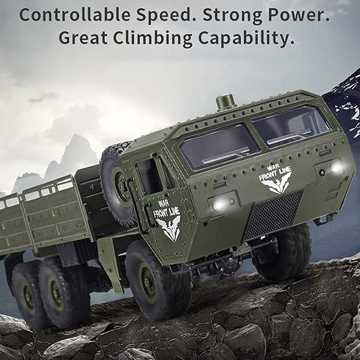 TRANSPORTER Q75MILITARY TRUCK JJRC1:16 SCALE, 6WD OFF ROAD