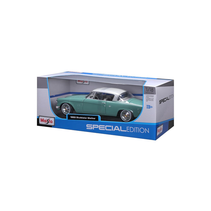 MAISTO 51651GN 1:18 1953 STUDEBAKER STARLINER DIECAST MODEL