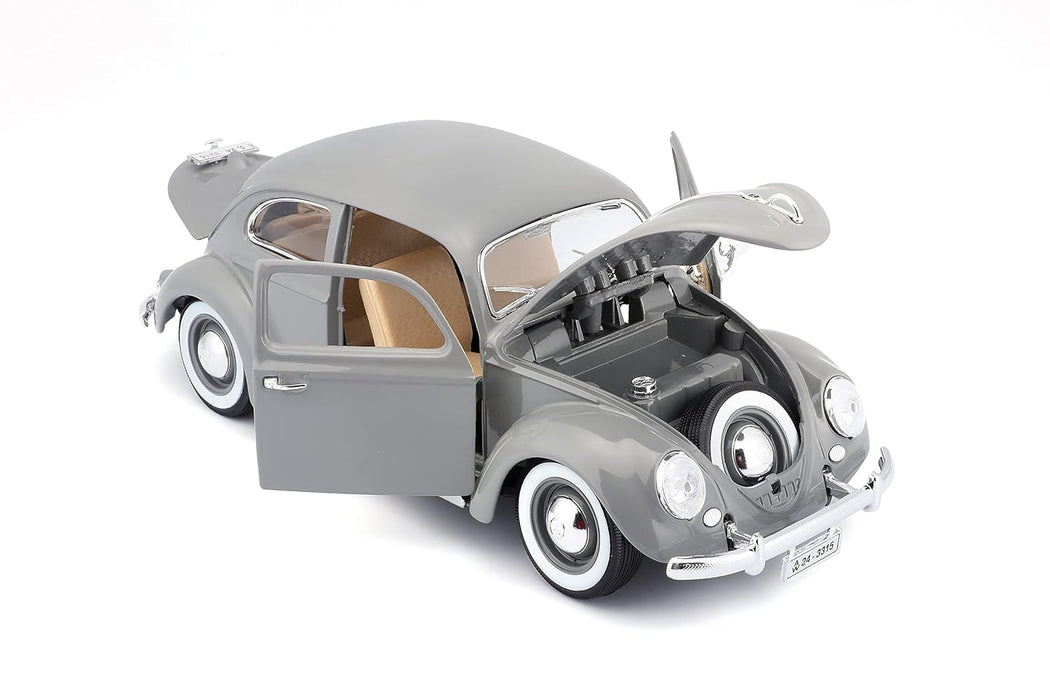 BBURAGO 18-92029G 1:18 1955 VOLKSWAGEN KAFER BEETLE DIECAST MODEL