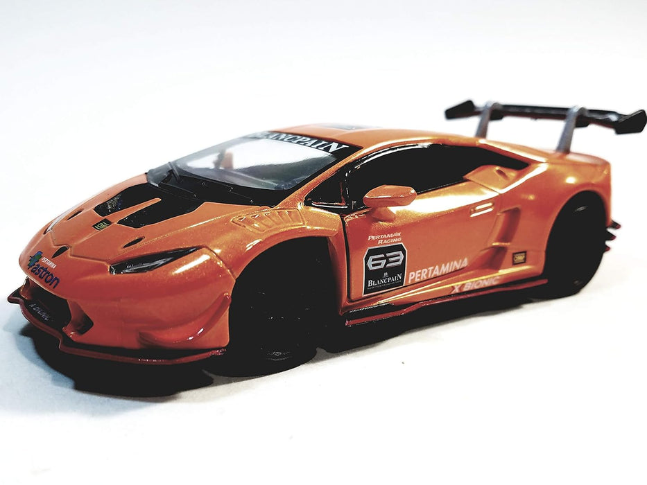 LAMBORGHINI HURACAN LP620-2 SUPER TROFEO 1:36 NO: KT5389D (ORANGE)