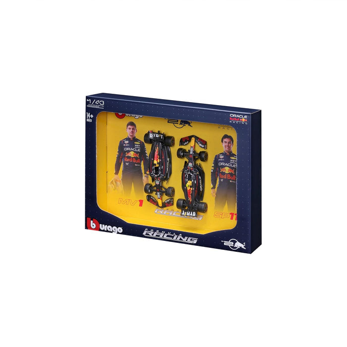 BBURAGO FERRARI FORMULA RACING RB20 # MV1&SP11 1/43 DIECAST 18-38099(2Pc)