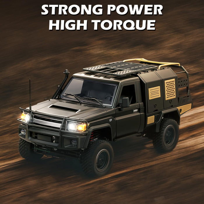 MN MODEL 1/12 TOYOTA LAND CRUISER MN82S 4WD RC CRAWLER RTR (GREY)