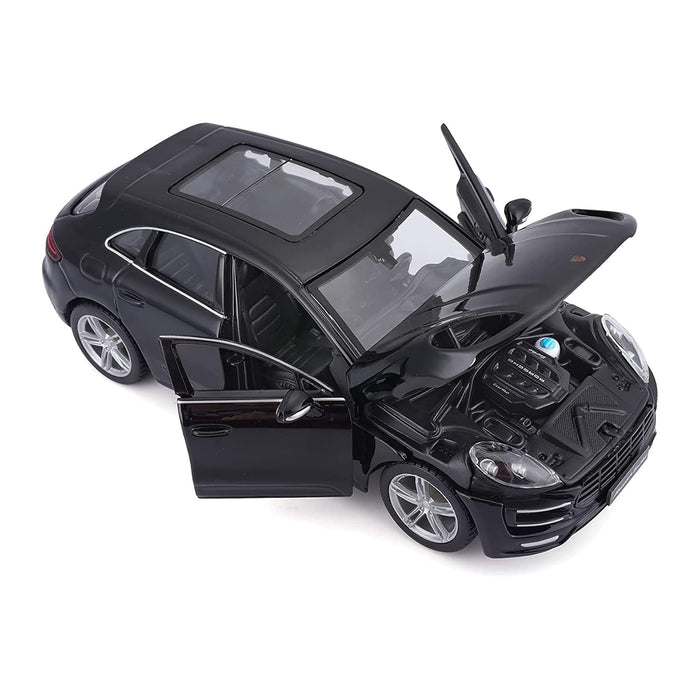 BBURAGO #18-91114CO 1:24 PORSCHE MACAN TURBO ELECTRIC DIECAST MODEL