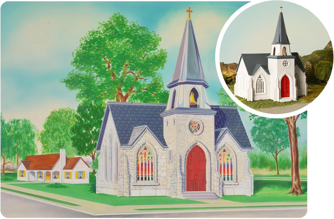 BACHMANN 75TH ANNIVERSARY CATHEDRAL KIT - O -  45630