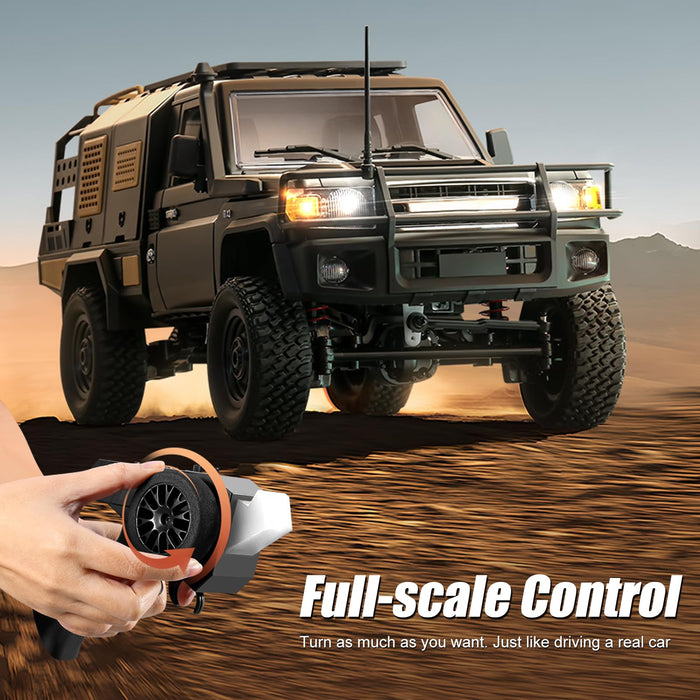MN MODEL 1/12 TOYOTA LAND CRUISER MN82S 4WD RC CRAWLER RTR (GREY)