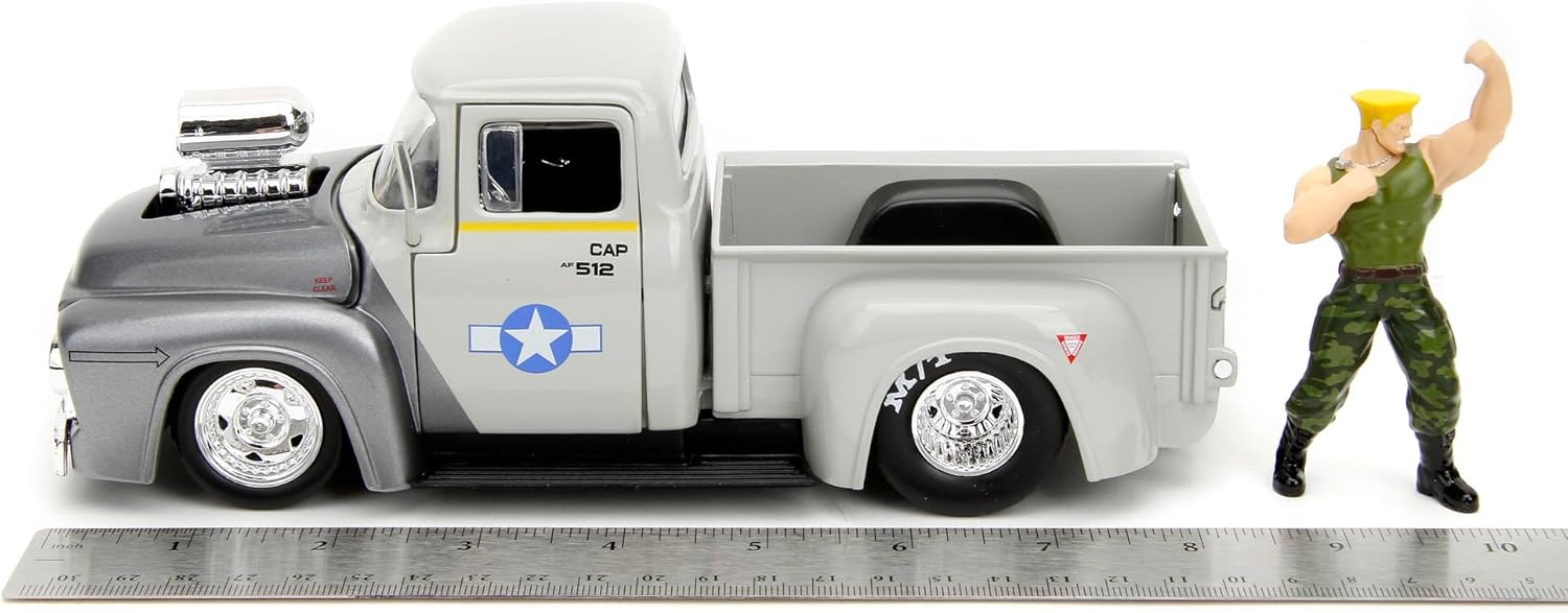 JADA TOYS STREET FIGHTER 1956 FORD PICKUP 1:24 SCALE
