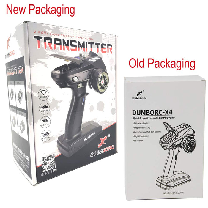 Dumbo Rc 4Channel Radio With Rx X6F
