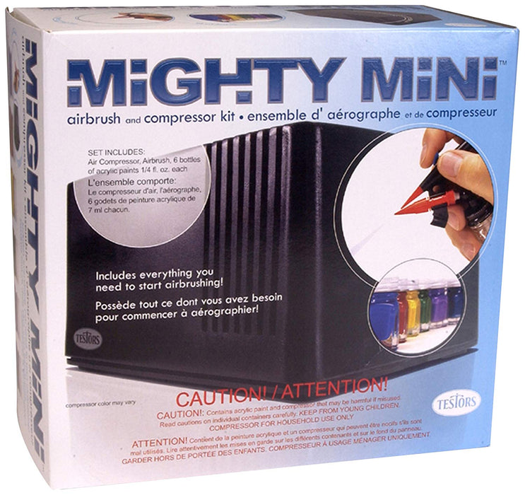 Mighty Mini Air Brush W/Compresser