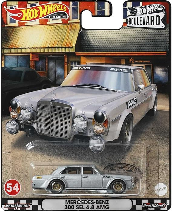 HOT WHEELS BOULEVARD MERCEDES - BENZ 300 SEL 6.8 AMG DIE-CAST CAR (956L)