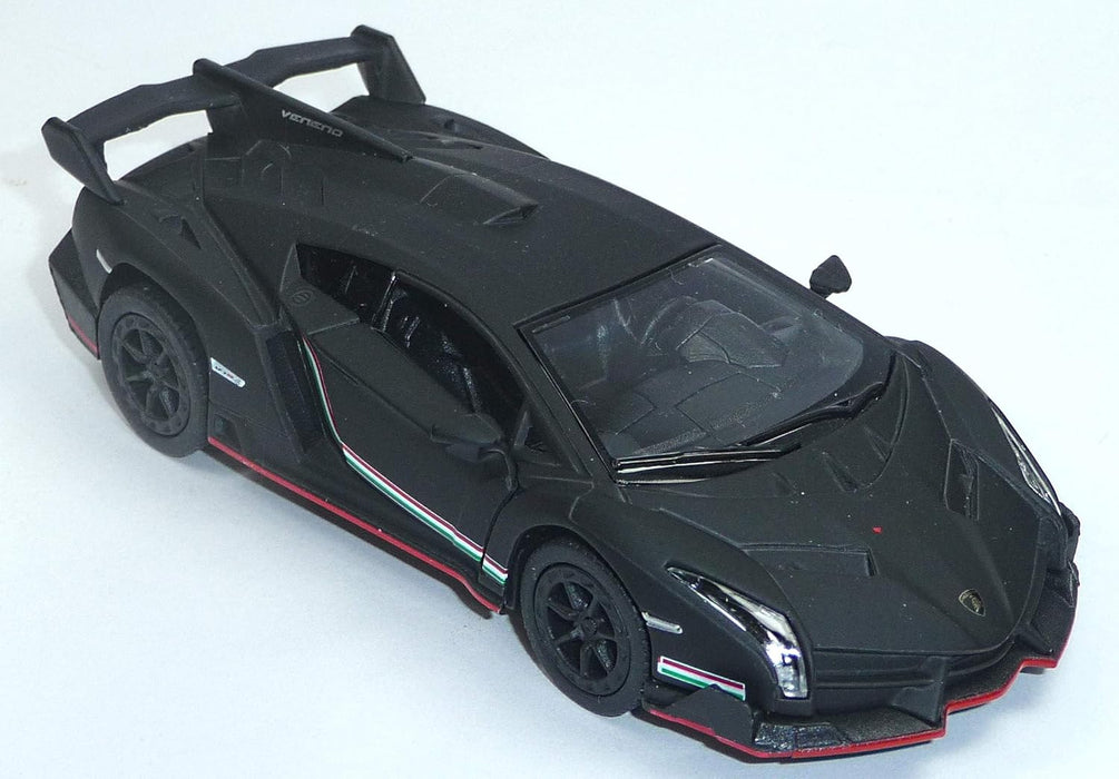 KINSMART LAMBORGHINI AVENTADOR LP 700-4/ MURCIELAGO LP 640/VENENO 1:36 SCALE NO:KT5370D (BLACK)