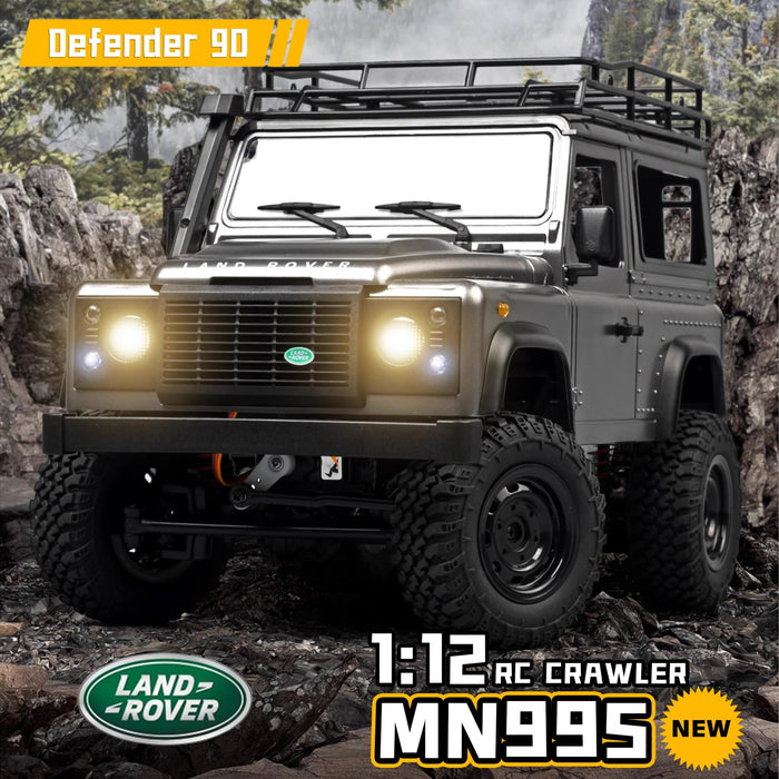 MN MODEL MN99S LAND ROVER DEFENDER 1/12 2.4G 4WD RC ROCK CRAWLER (GREY)