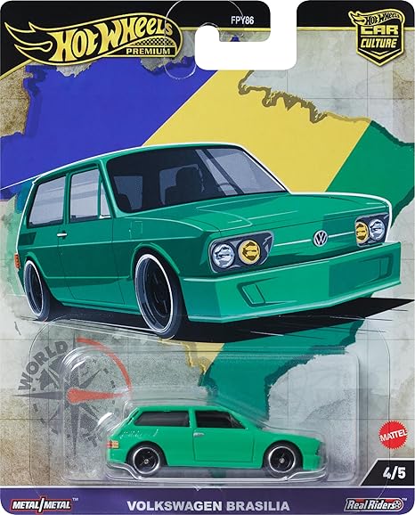HOT WHEELS VOLKSWAGEN BRASILIA  PREMIUM CAR CULTURE (9C1A)