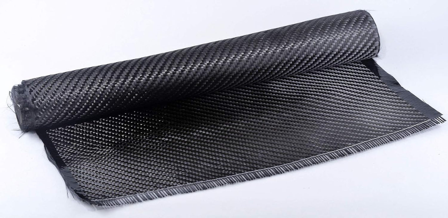 CARBON BLACK CARBON FIBER FABRIC 30X100CM