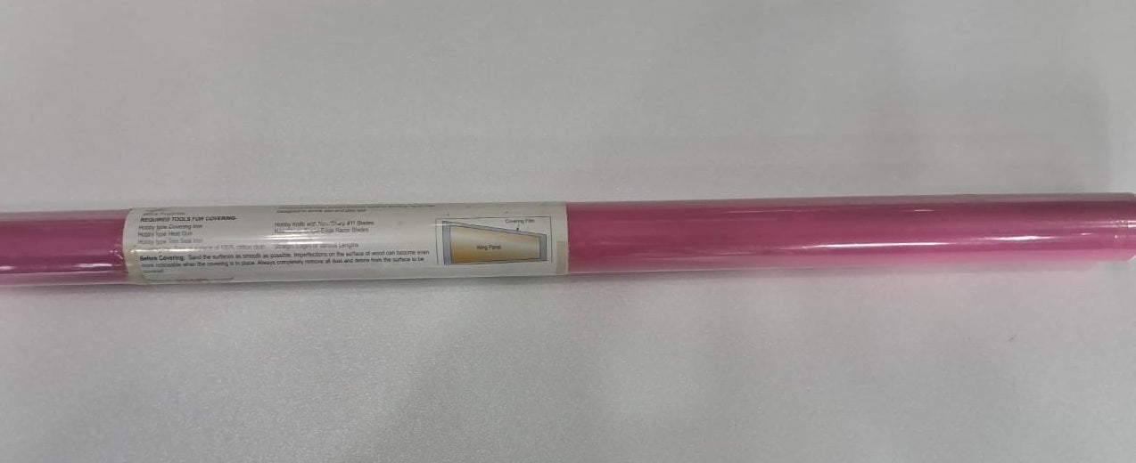 AEROKOTE LITE COVERING FILM  PINK 2 METER X 80 CMS