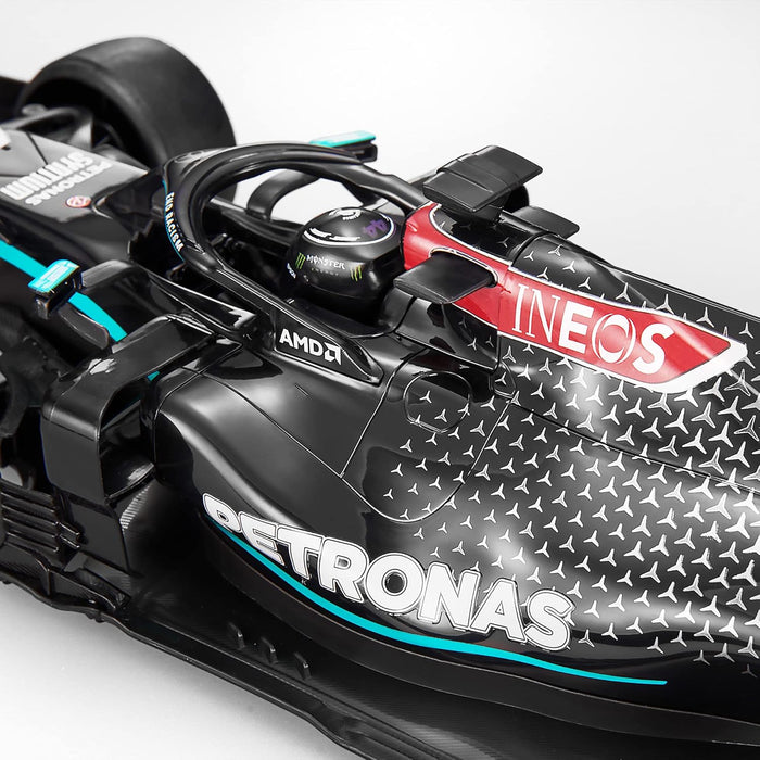 RASTAR PETRONAS RC CAR 1/12 SCALE 2.4GHZ MERCEDES-AMG F1 W11 EQ PERFORMANCE OFFICIALLY LICENSED RC SERIES RADIO REMOTE CONTROL CAR, (BLACK)
