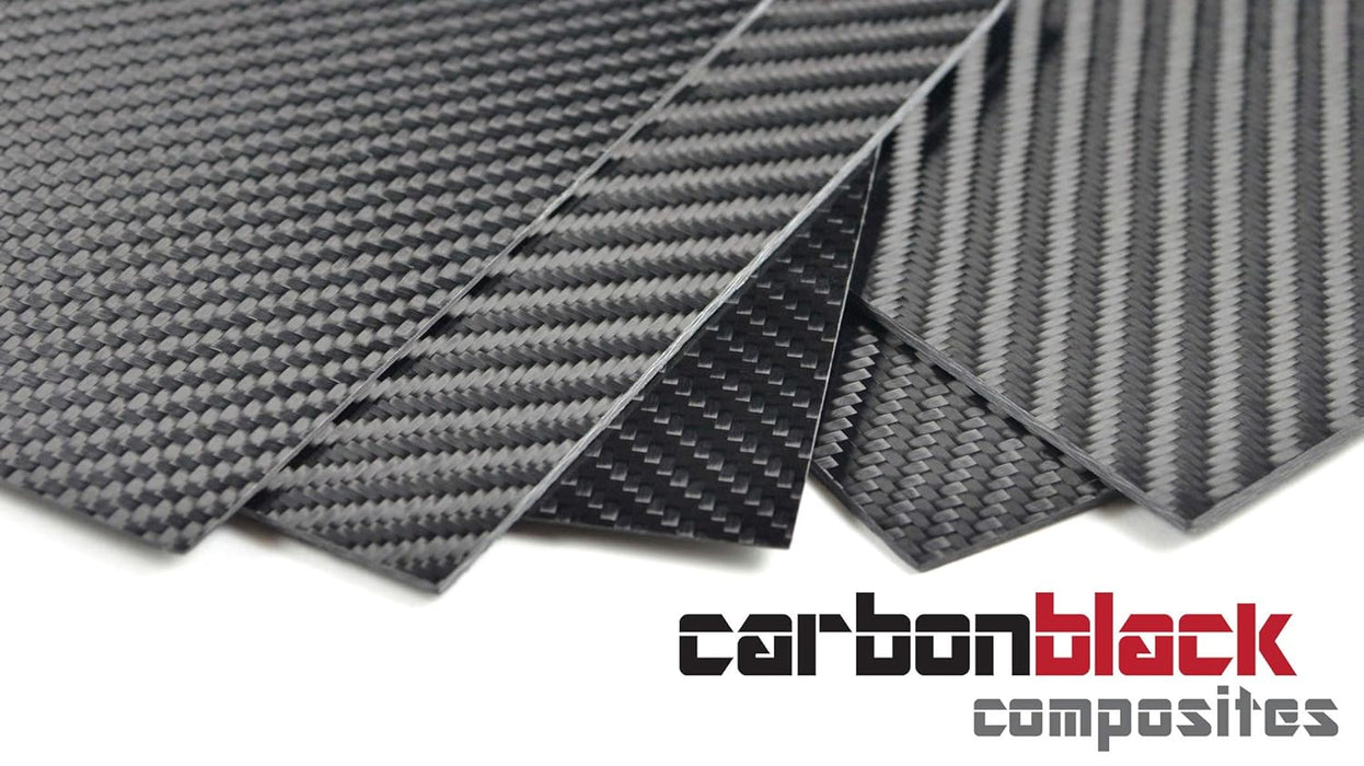 CARBON BLACK COMPOSITES GENUINE CARBON FIBER FABRIC 30x100CM