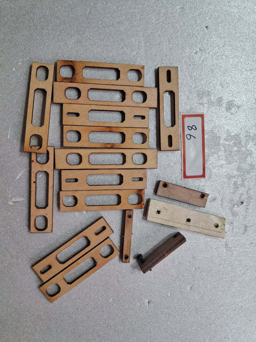 450 HELI FUSLAGE MOUNTING ACCESSORIES(PACK OF 16PCS )