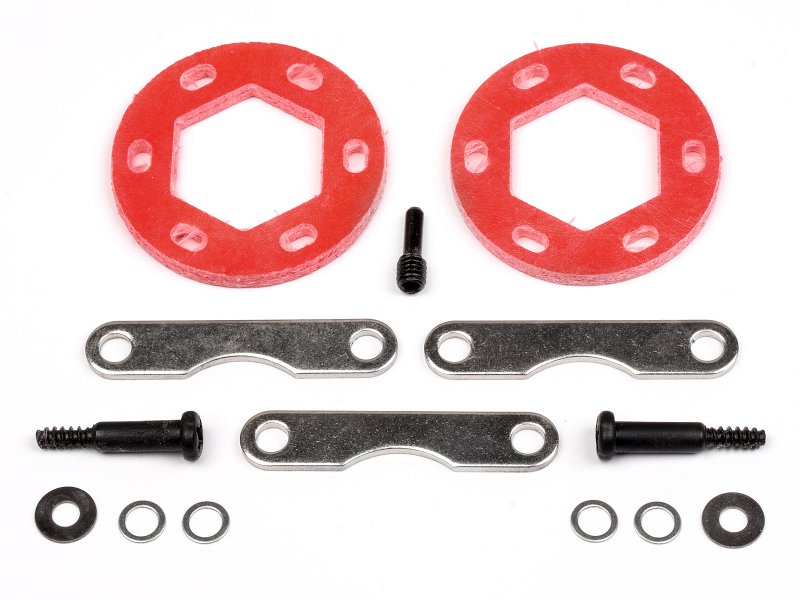 HPI 19X35X2.5MM DUAL FIBERGLASS BRAKE DISK AND PLATE SET HPI87055