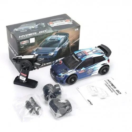 MJX 14304 VOLKSWAGEN POLO R WRC 2015 4WD 1/14 RC CAR BRUSHLESS