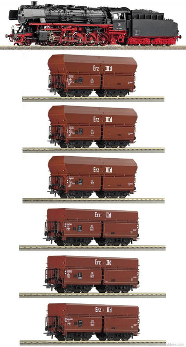 ROCO H0 41300 DC DIGITAL STARTER SET  1:87 SCALE STEAM-HAULED ORE TRAIN