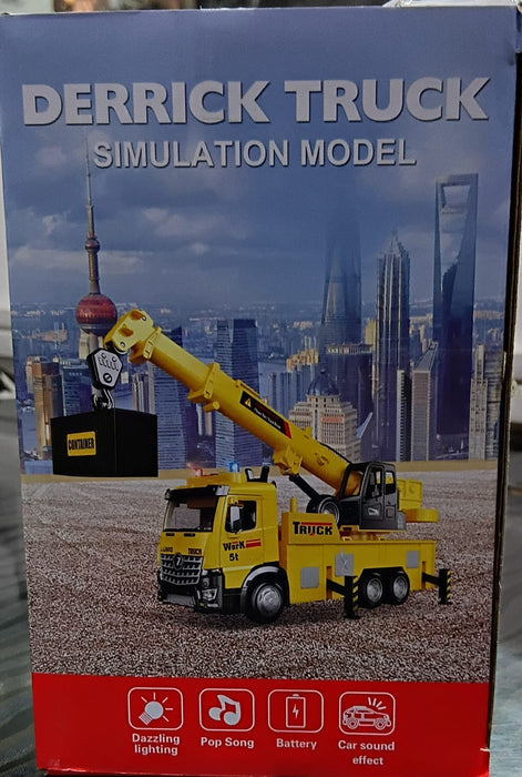 L.U.M.O Gravity Lifting Derrick Truck – High-Quality City Simulation Model (8183)