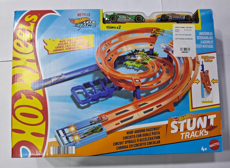 HOT WHEELS WHIP AROUND RACEWAY (PRODUCT NO:HTK17)