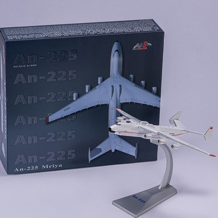 AF1 DIECAST AIRPLANE AN-225 MRIYA SCALE 1/400