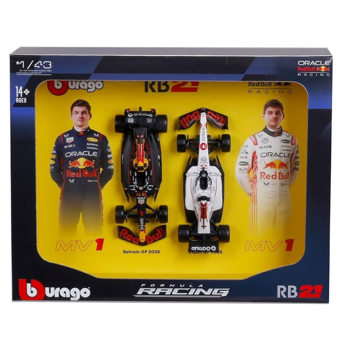 BBURAGO 18-38099 V1 1:43 ORACLE REDBULL RB21 DIECAST MODEL