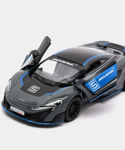 KINSMART MCLAREN 675 LT 1:36 NO:KT5392DF (GREY)