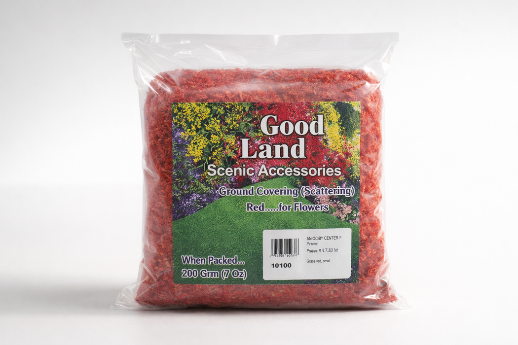 GRASS RED SMALL GOOD LAND SCENIC (ARTIFICIAL)