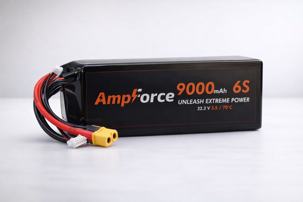 LIPO BATTERY 9000MAH 22.2V 70C 6S WITH XT60