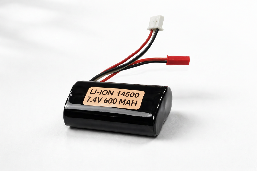 7.4V 600MAH 14500 LI-ION  BATTERY PACK
