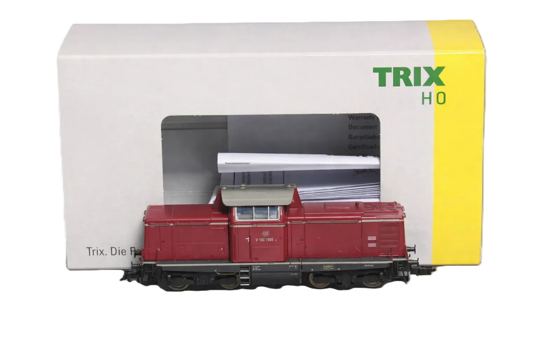 TRIX HO Scale 1:87 DB Class V 100.10 Diesel Locomotive – German Deutsche Bundesbahn Model (22823)
