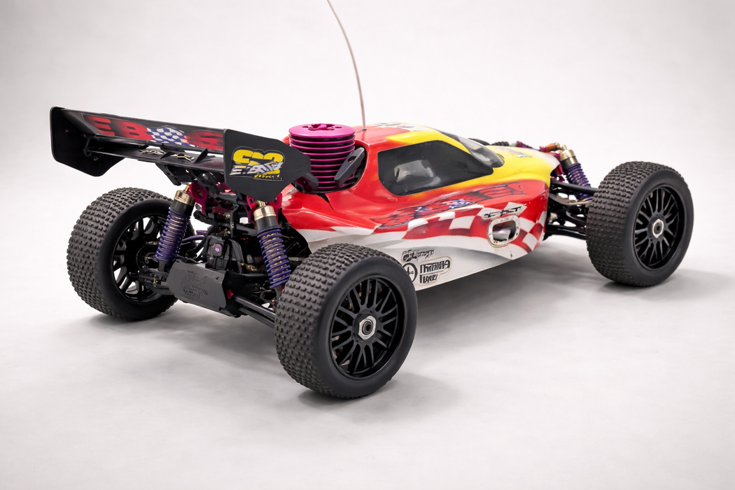 THUNDER TIGER EB4-S2 NITRO CAR 1/8 SCALE