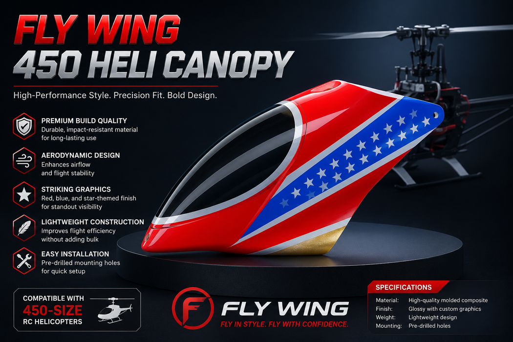 FLY WING 450 HELI CANOPY
