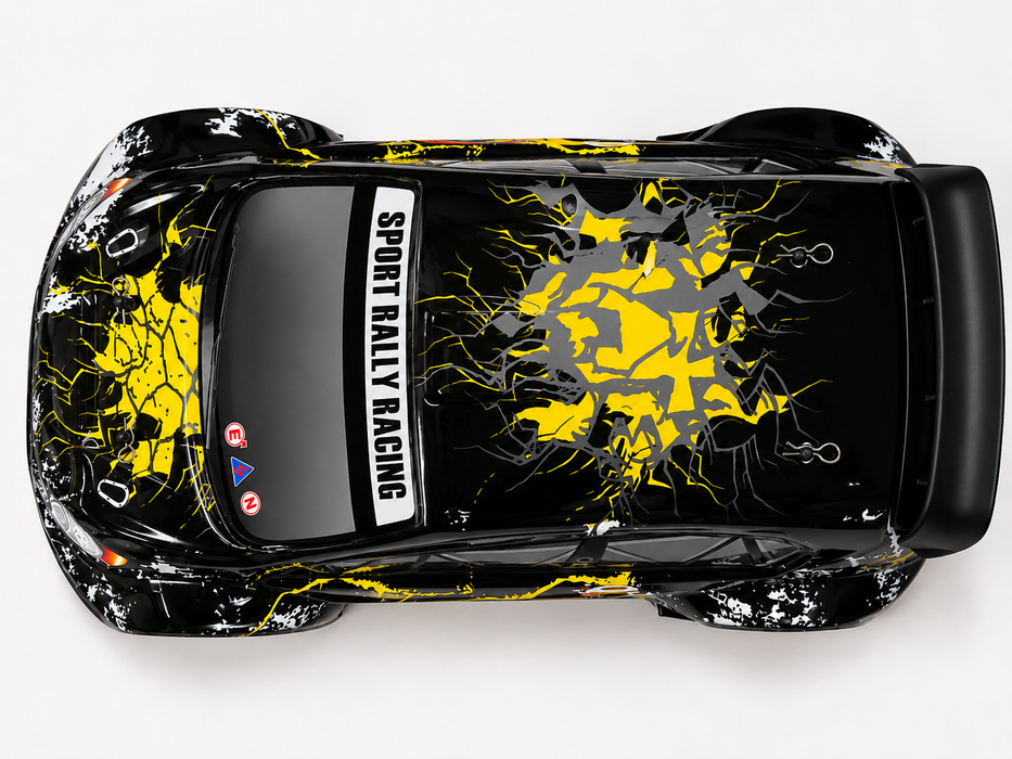 HSP 94118 PRO KUTIGER HIGH PERFORMANCE 1/10 RTR 2.4GHZ 4WD ELECTRIC RALLY RACING CAR