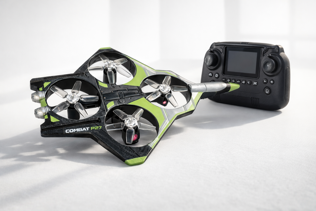 COMBAT P27 PINK DRONE AIRCRAFT WITH LIGHT,CAMERA