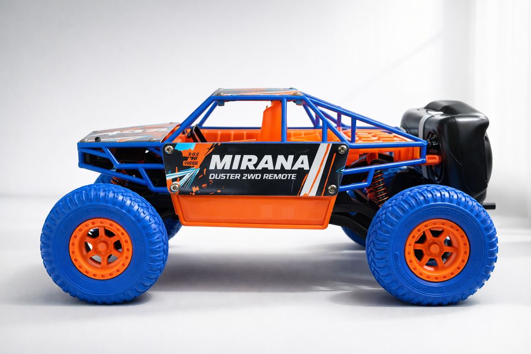 MIRANA ATV AND REMOTE CONTROL CAR, 1200 MAH LI-ION RECHARGEABLE BATTERY, C TYPE USB CHARGING SCALE 1:20&nbsp; (ORANGE BLUE )