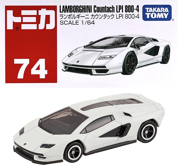 TAKARA TOMY LAMBORGHINI COUNTACH LPI 800-4 1/64 SCALE NO:74