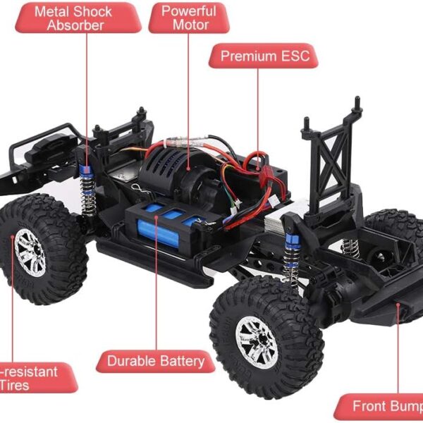 RACING RALLY 1:10 4WD OFF ROAD CRAWLER RC CAR