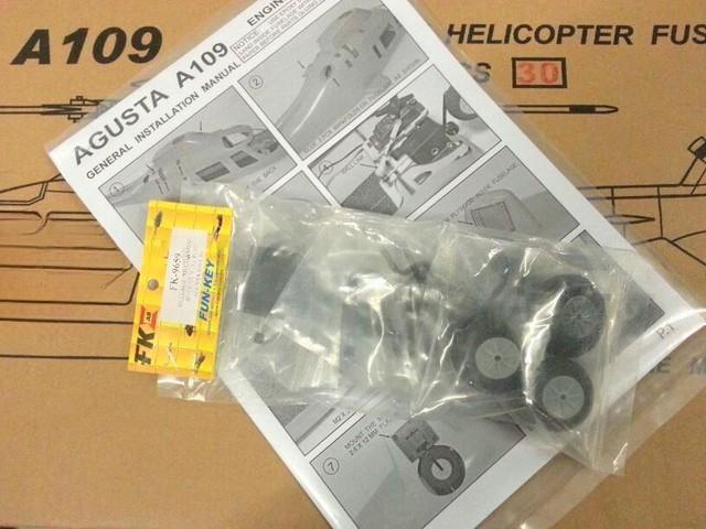 FUNKEY LADING SKID FOR FOR AGUSTA 109A.30 (550) SIZE