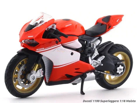 MAISTO DUCATI 1199 SUPERLEGGERA 1/18 DIECAST BIKE 20-13100