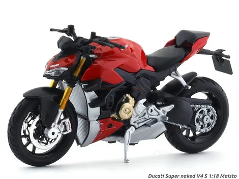 MAISTO DUCATI SUPER NAKED V4 S BIKE 1/18 DIECAST 20-20075