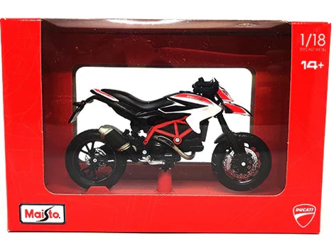 MAISTO DUCATI HYPERMOTARD SP 1/12 DIE CAST MODEL52716