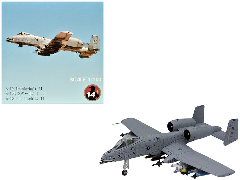 AIRPLANE DIECAST THUNDERBOLT II - 1:100 SCALE