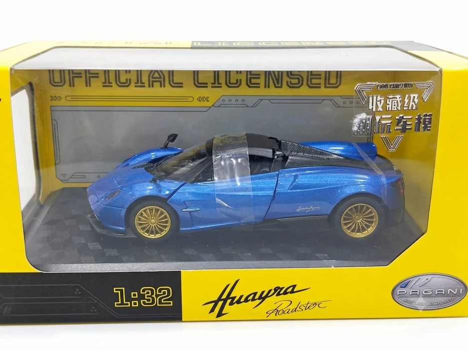 CCA PAGANI HUAYRA ROADSTER 1:32 DIECAST MODEL 88435 BLUE
