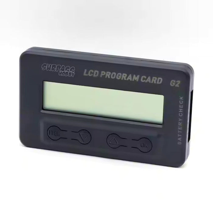 PROGRAM CARD LCD FOR FLIER ESC USEFUL FOR UNDERWATER MODELS